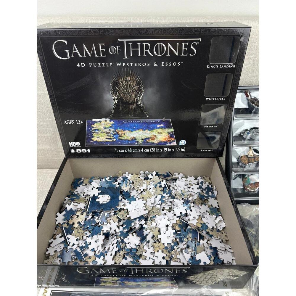 Game of Thrones 4D Puzzle Westeros & Essos - Picture 4 of 11